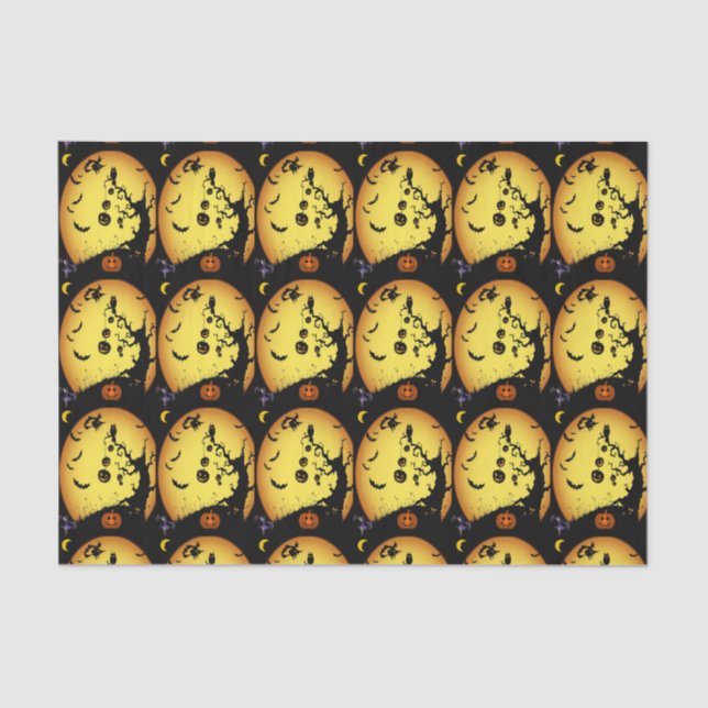 Happy Halloween Tissue Paper (Front)