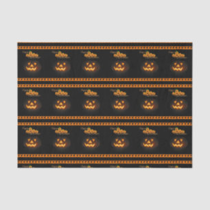 Happy Halloween Tissue Paper, Pumpkin Paper