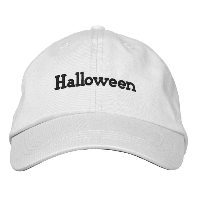 Happy Halloween to all my friends family-Hat Super Embroidered Baseball Cap (Front)