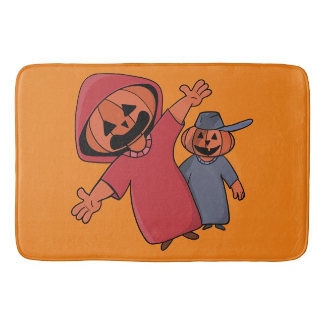 Happy Halloween to your friends Bath Mat (Front)