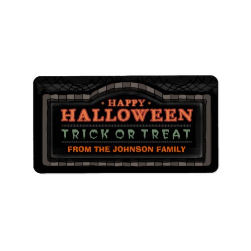 Happy Halloween _ Trick or Treat Black Label