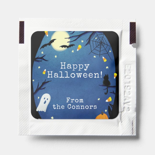 Happy Halloween Trick or Treat Favors Hand Sanitizer Packet