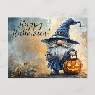 Happy Halloween Trick or Treat Gnome