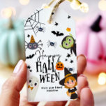 Happy Halloween Trick or Treat Kids Ghost Birthday Gift Tags<br><div class="desc">♥ A perfect addition to your Halloween Favors.</div>