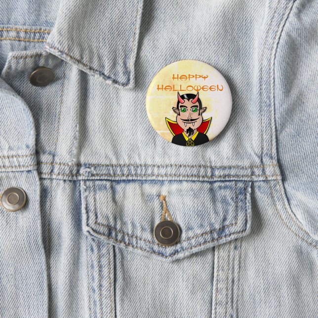 Happy Halloween / Vampire Button (In Situ)