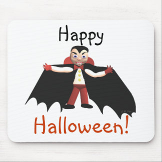 Happy Halloween Vampire Mouse Pad