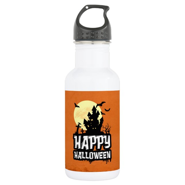 Happy Halloween Water Bottle (Front)
