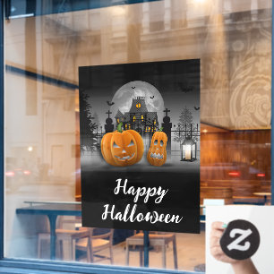 Happy Halloween  Window Cling