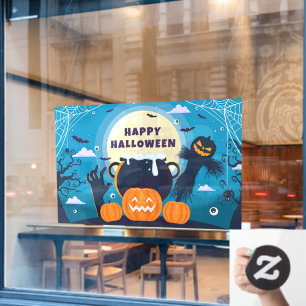 Happy Halloween Window Cling
