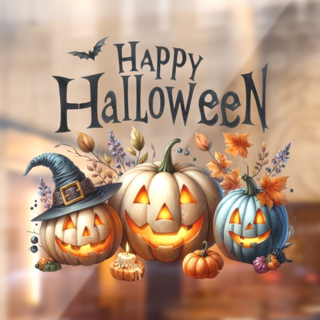 Happy Halloween Window Cling (Sheet 2)