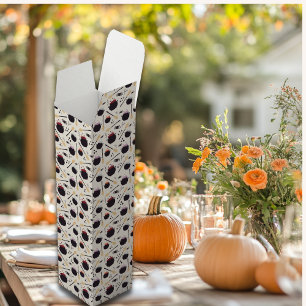 Happy Halloween witch cauldron Wine Box