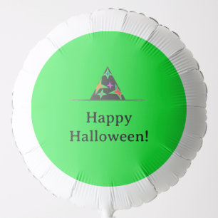 Happy Halloween Witch Hat Balloon