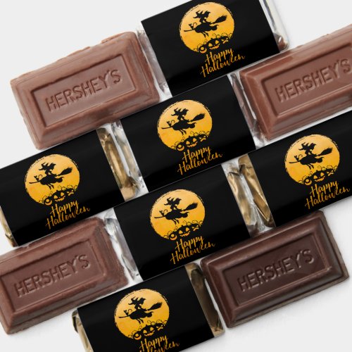 Happy Halloween Witch Hersheys Miniatures