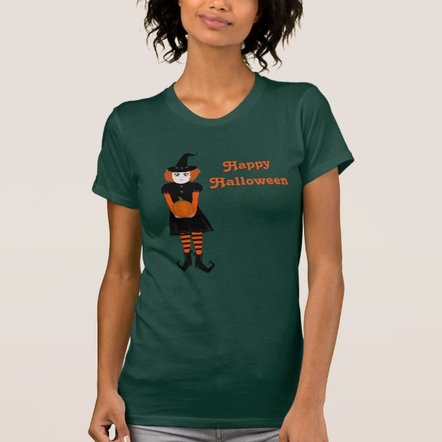 Happy Halloween Witch Shirt (Front)