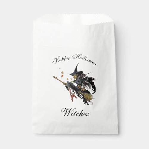 Happy Halloween Witches Favor Bag
