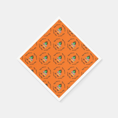 Happy Halloween Witchy Poo Napkins 50count_Style 1