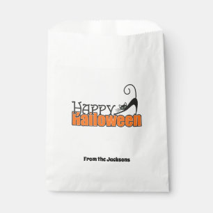 Happy Halloween with Black Cat Goodie Bags