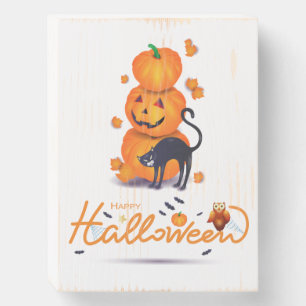 Happy Halloween! Wooden Box Sign