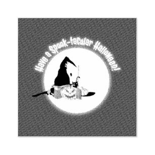 Happy Halloween Y'All Rubber Stamp