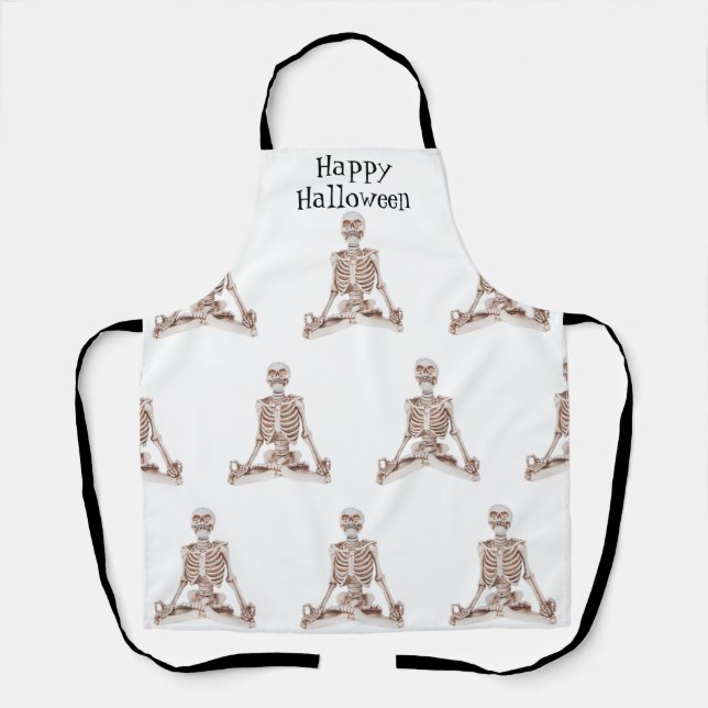 Happy Halloween yoga Apron (Front)