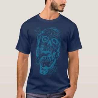 Happy Halloween Zombie Head 4402 T-Shirt