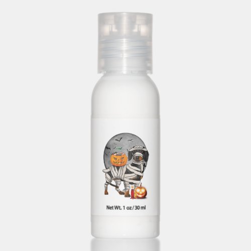 Happy Halloweenie Dachshund Mummy Dog  Hand Lotion