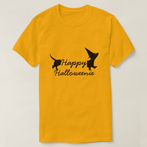 Happy Halloweenie T_Shirt