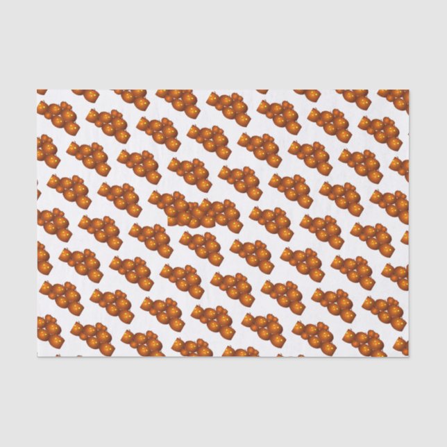 Happy HalloweenTissue Paper - 15 gsm (10lb), White (Front)