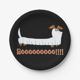 Happy Hallowiener Paper Plates