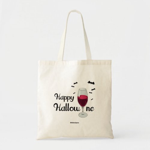 Happy Hallowine Tote Bag