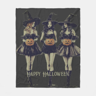Happy Hallween Girls Fleece Blanket
