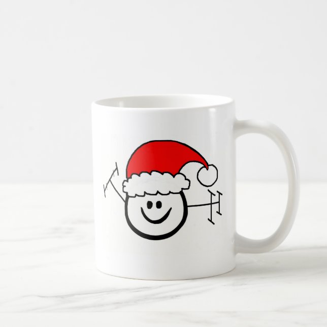 Happy Ham Morse Code Ho! Ho! Ho! Mug (Right)