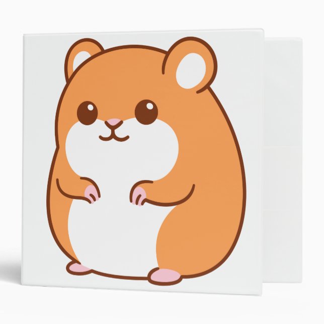 Happy Hamster Binder (Front/Inside)