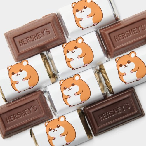 Happy Hamster Chocolates Hersheys Miniatures