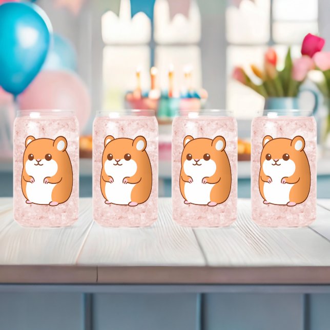 Happy Hamster Glasses (Insitu (Baby Shower))