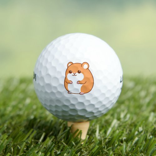 Happy Hamster Golf Balls