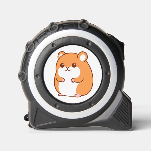 Happy Hamster Tape Measure (Front)