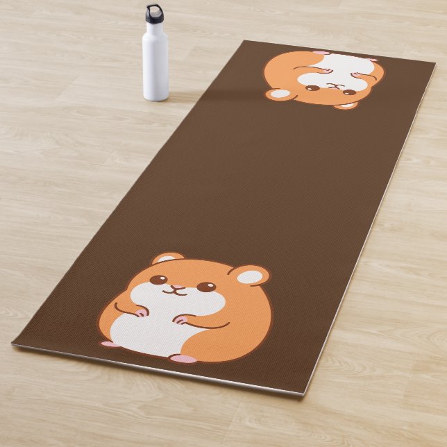 Happy Hamster Yoga Mat (In Situ)