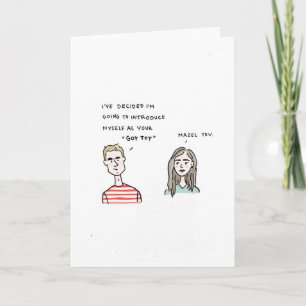 Happy Hannukah to You & Your Goy Toy Holiday Card