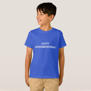 Happy Hannukkristmas! Hanukkah and Christmas in 1 T-Shirt
