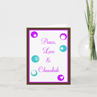 Happy Hanukah Chanukah Holiday Card