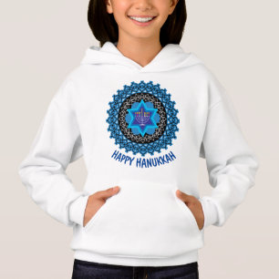 Happy Hanukkah 3 - beautiful design Hoodie