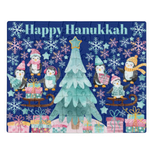 Happy Hanukkah Acrylic Jigsaw Puzzle