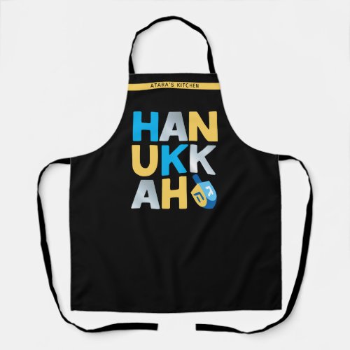 Happy Hanukkah Apron