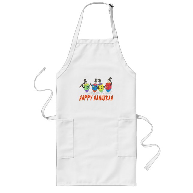Happy Hanukkah apron (Front)