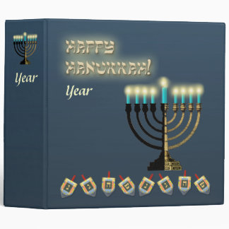 Happy Hanukkah Binder