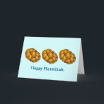 Happy Hanukkah Braided Challah Bread Chanukah Holiday Card<br><div class="desc">Cards feature an original marker illustration of a loaf of challah bread. Perfect for Hanukkah!

This Chanukah illustration is also available on other products. Don't see what you're looking for? Need help with customization? Contact Rebecca to have something designed just for you.</div>