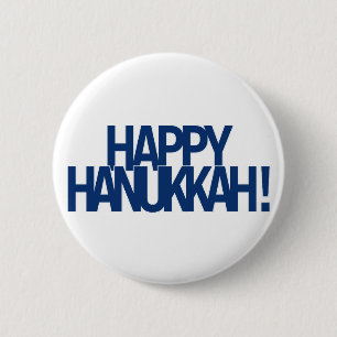 Happy Hanukkah! Button