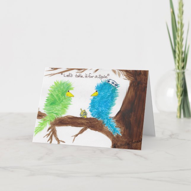 Happy Hanukkah! Card (Front)