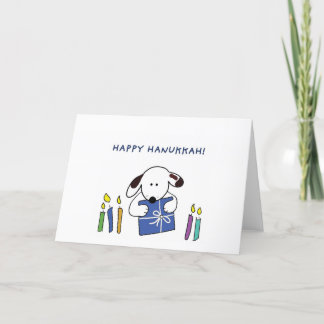 Happy Hanukkah Card Holiday Greeting Card
